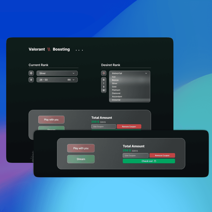 Valorant Boosting Website