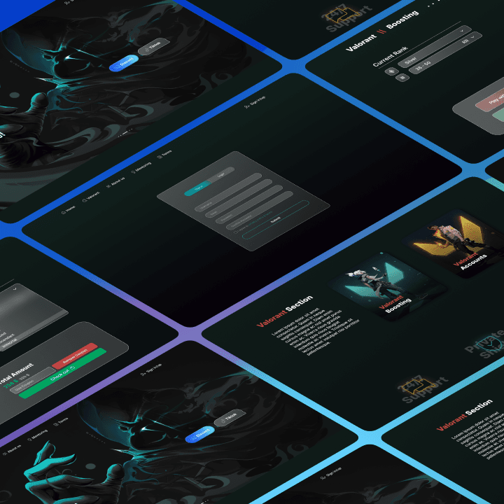 Valorant Boosting Website